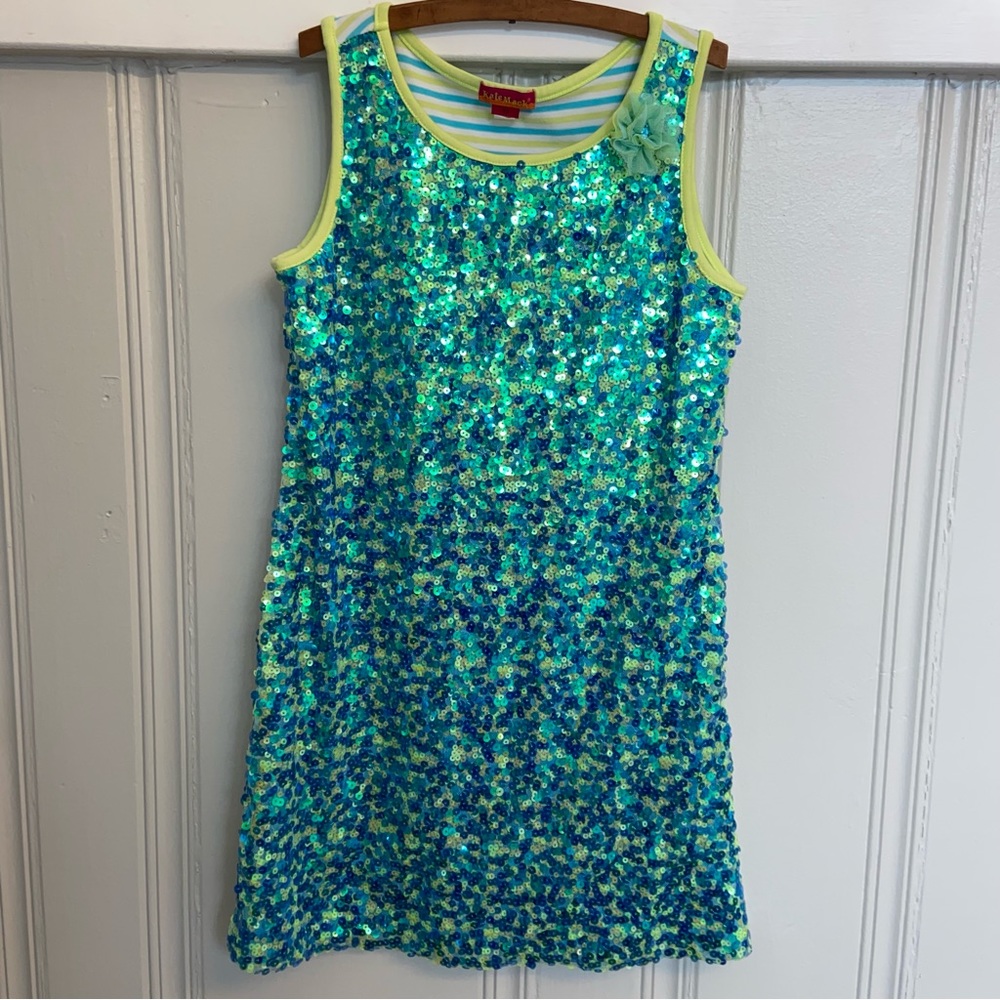 Kate Mack Sequined Shift Dress